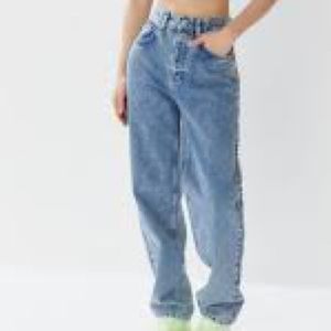 High Waisted Baggy Jeans